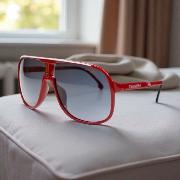 Carrera Other - UNISEX CARRERA 1047/S C9A90 Red White Gradient Luxury Sunglasses
